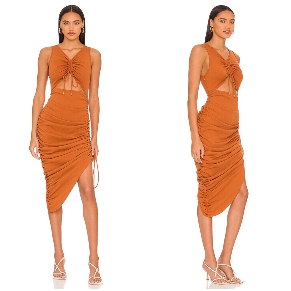 Elliatt Neverland Dress in Rust